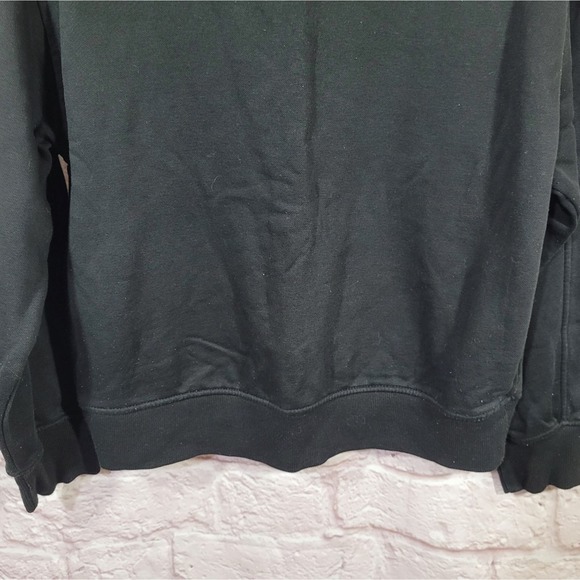Zara Black Turtleneck Long Sleeve Basic Sweatshirt - Picture 9 of 11